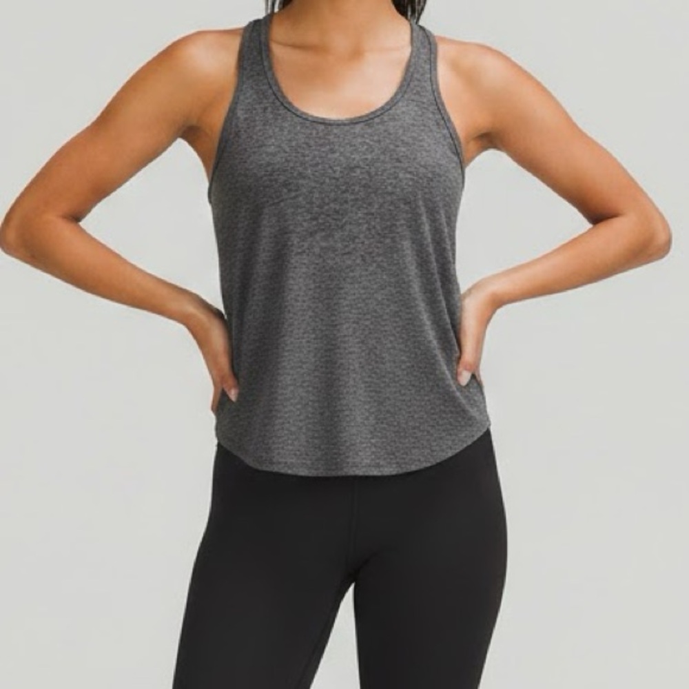 Outdoor Voices Gray Racerback Tank Medium